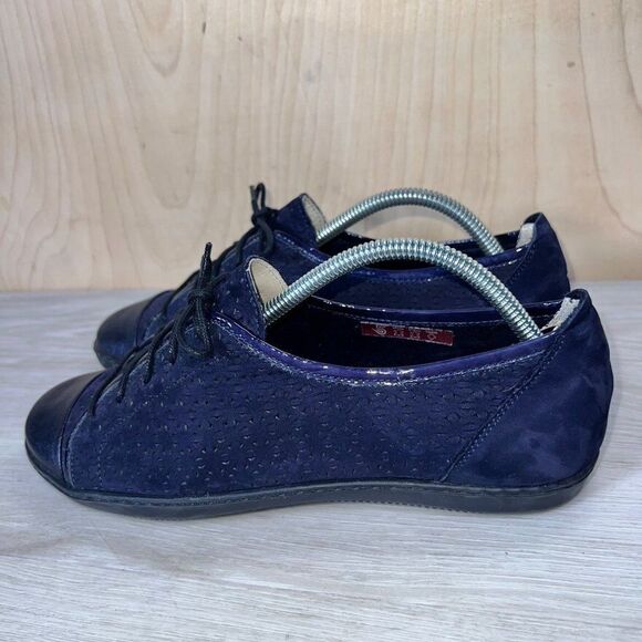 Sabrinas Blue Suede Classic Casual Sneakers Women's 8 - Picture 4 of 11